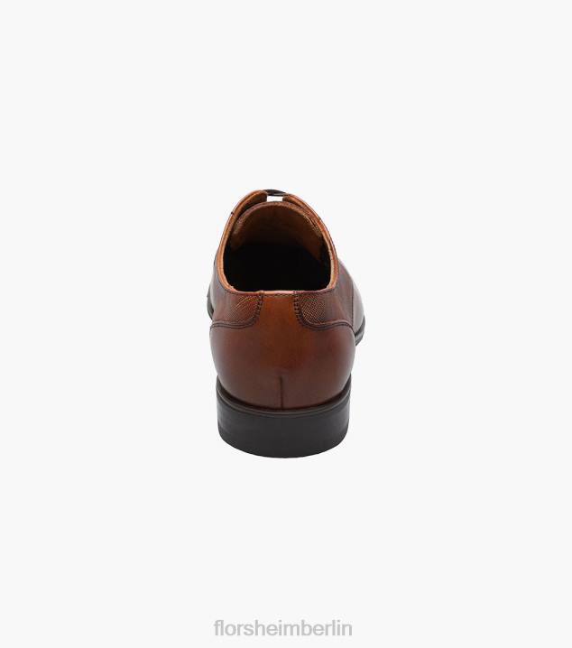D280150 Cognac Schuhwerk Männer Florsheim Jackson Plain Toe Oxford