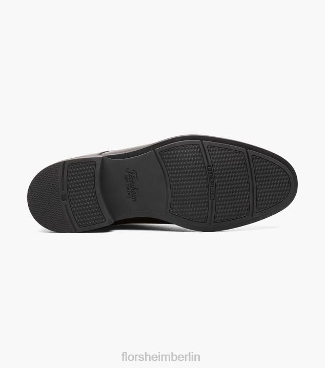 D280159 Schwarz Schuhwerk Männer Florsheim Santucci Cap Toe Oxford