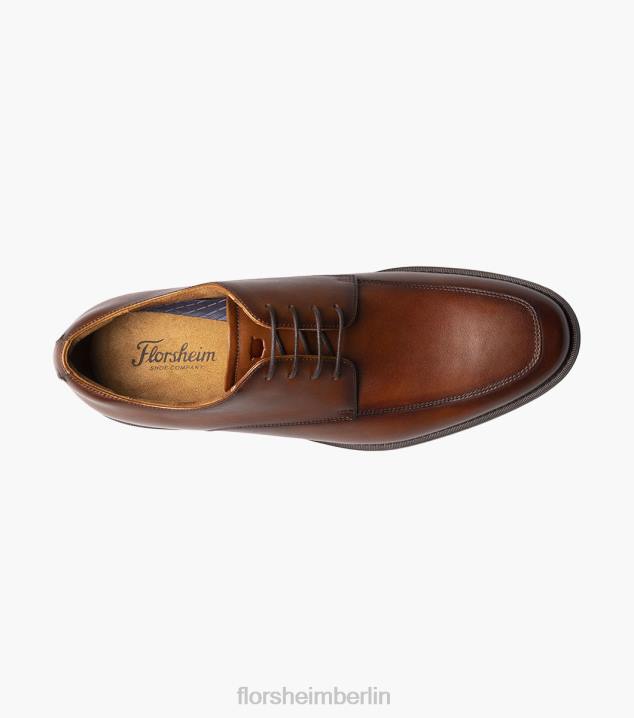 D280164 Cognac Schuhwerk Männer Florsheim Santucci Moc Toe Oxford
