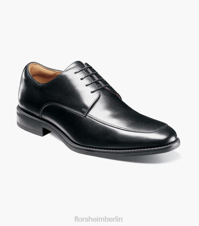 D280165 Schwarz Schuhwerk Männer Florsheim Santucci Moc Toe Oxford
