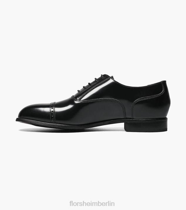 D280168 Schwarz Schuhwerk Männer Florsheim Lexington Cap Toe Oxford