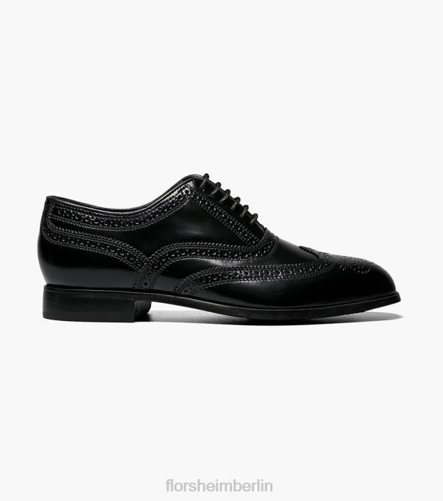 D280169 Schwarz Schuhwerk Männer Florsheim Lexington Wingtip Oxford