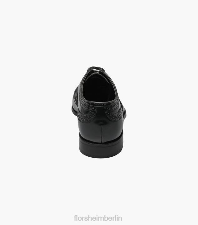 D280169 Schwarz Schuhwerk Männer Florsheim Lexington Wingtip Oxford