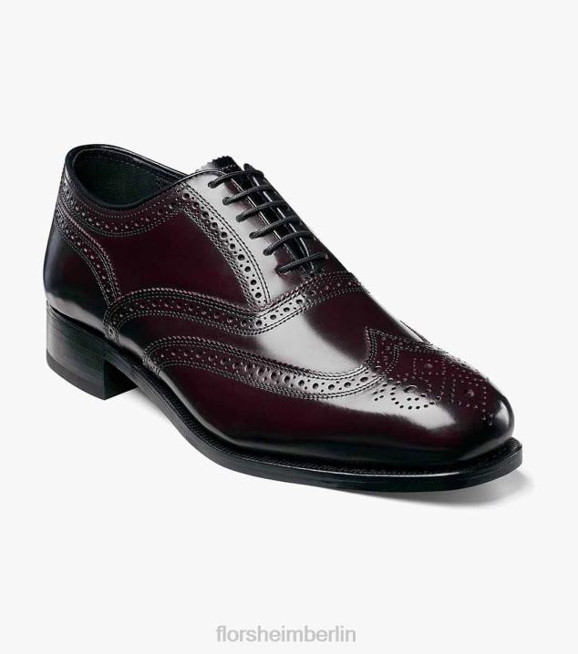 D280170 Burgund Schuhwerk Männer Florsheim Lexington Wingtip Oxford