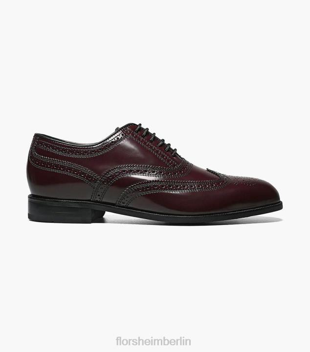 D280170 Burgund Schuhwerk Männer Florsheim Lexington Wingtip Oxford