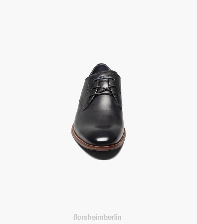 D280175 Schwarz Schuhwerk Männer Florsheim Flex Plain Toe Oxford