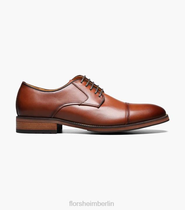 D280186 Cognac Schuhwerk Männer Florsheim Blaze Cap Toe Oxford
