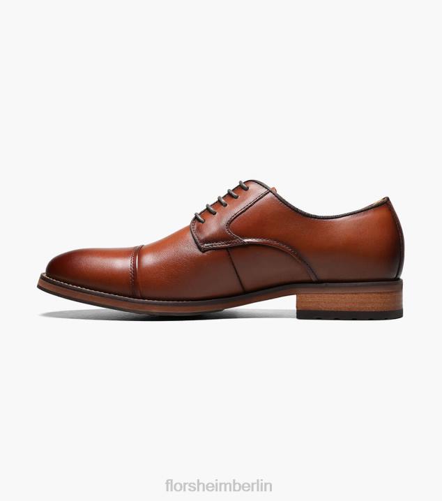 D280186 Cognac Schuhwerk Männer Florsheim Blaze Cap Toe Oxford