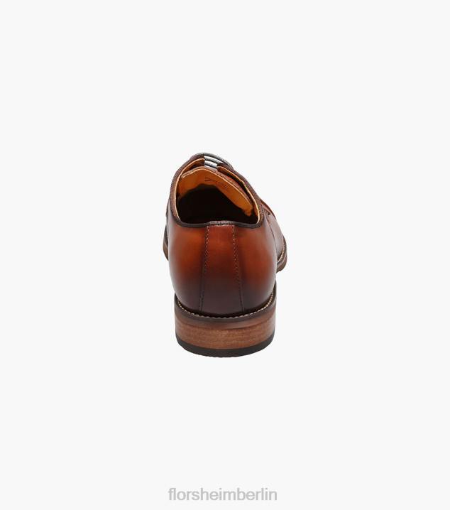 D280186 Cognac Schuhwerk Männer Florsheim Blaze Cap Toe Oxford