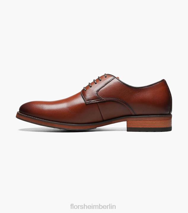 D280187 Cognac Schuhwerk Männer Florsheim Blaze Plain Toe Oxford
