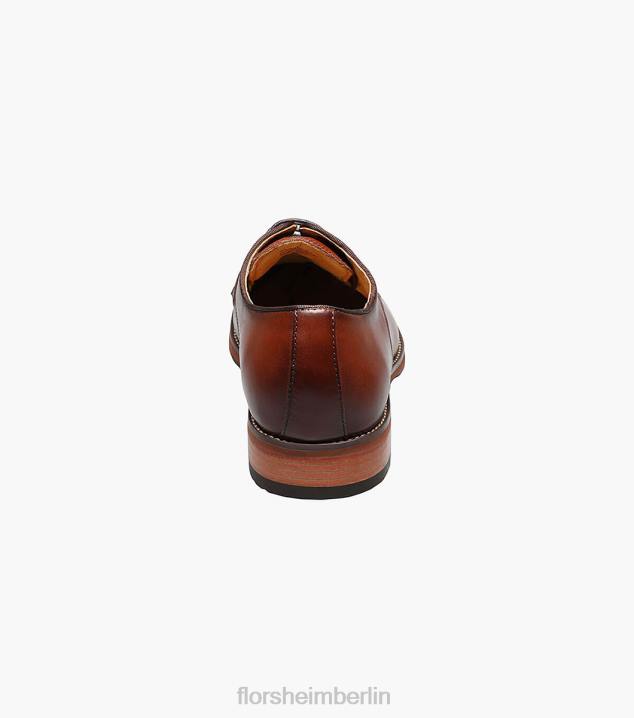 D280187 Cognac Schuhwerk Männer Florsheim Blaze Plain Toe Oxford