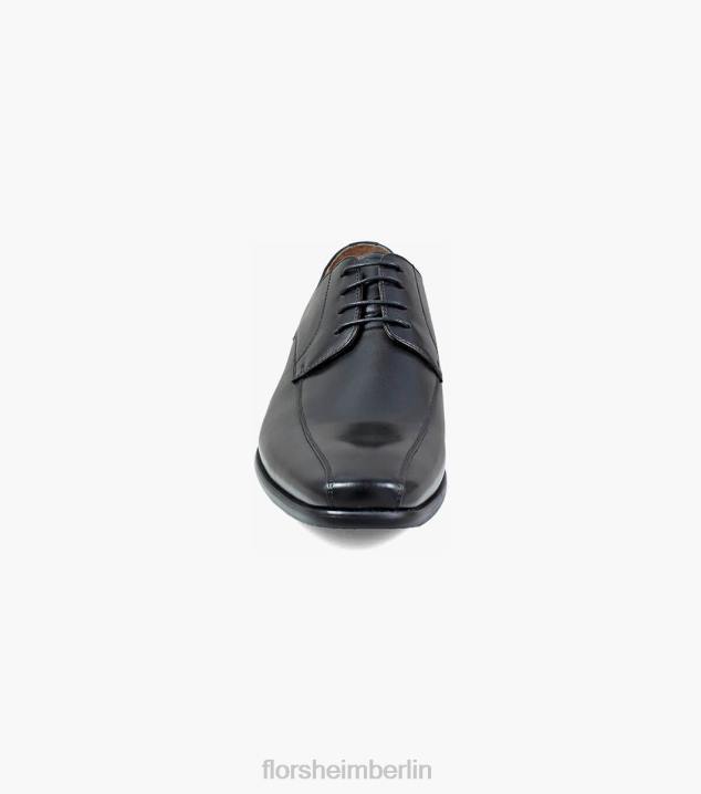 D280194 schwarz glatt Schuhwerk Männer Florsheim Postino 2 Bike Toe Oxford