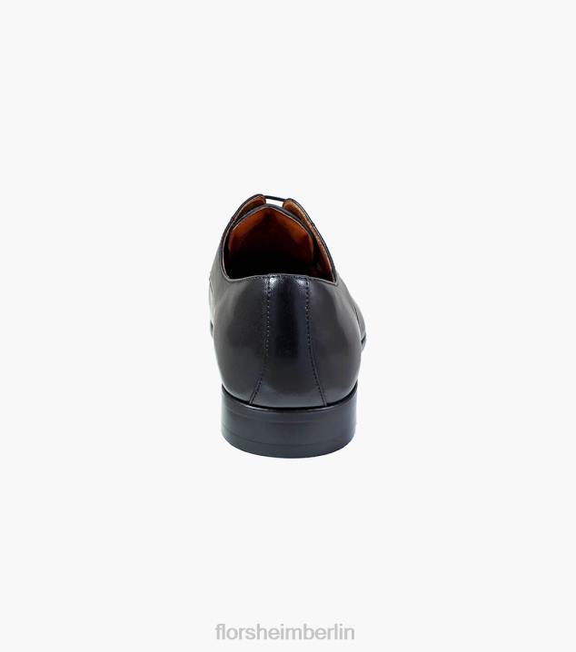 D280194 schwarz glatt Schuhwerk Männer Florsheim Postino 2 Bike Toe Oxford