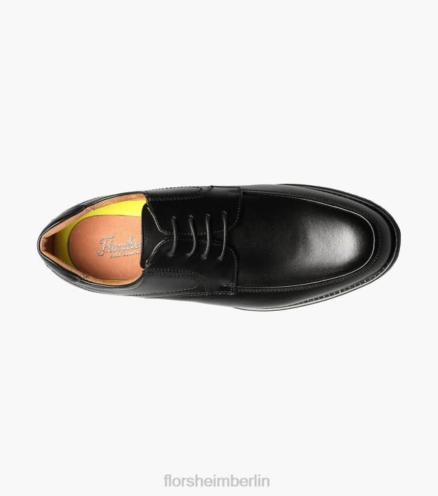 D280200 Schwarz Schuhwerk Männer Florsheim Midtown Moc Toe Oxford
