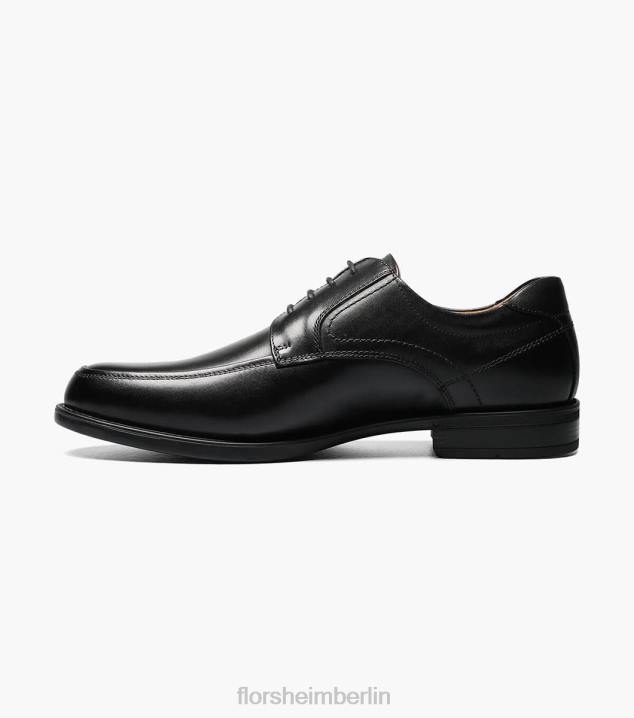 D280200 Schwarz Schuhwerk Männer Florsheim Midtown Moc Toe Oxford