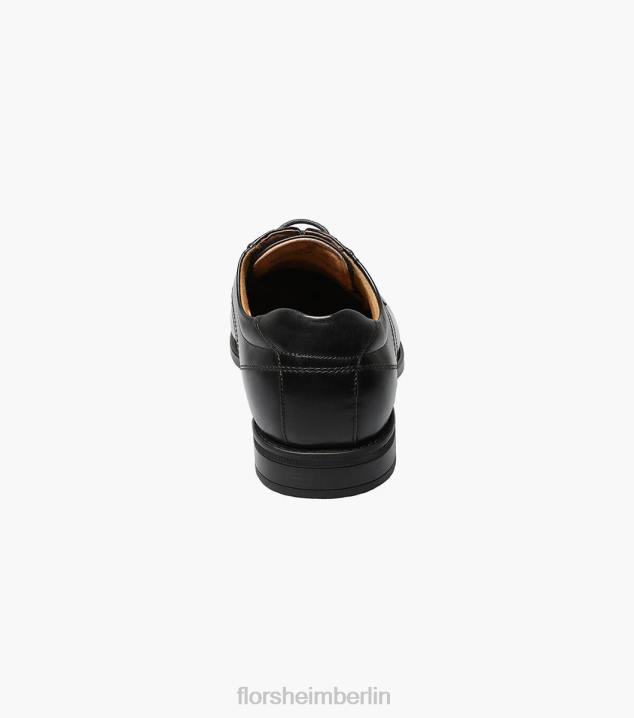 D280200 Schwarz Schuhwerk Männer Florsheim Midtown Moc Toe Oxford