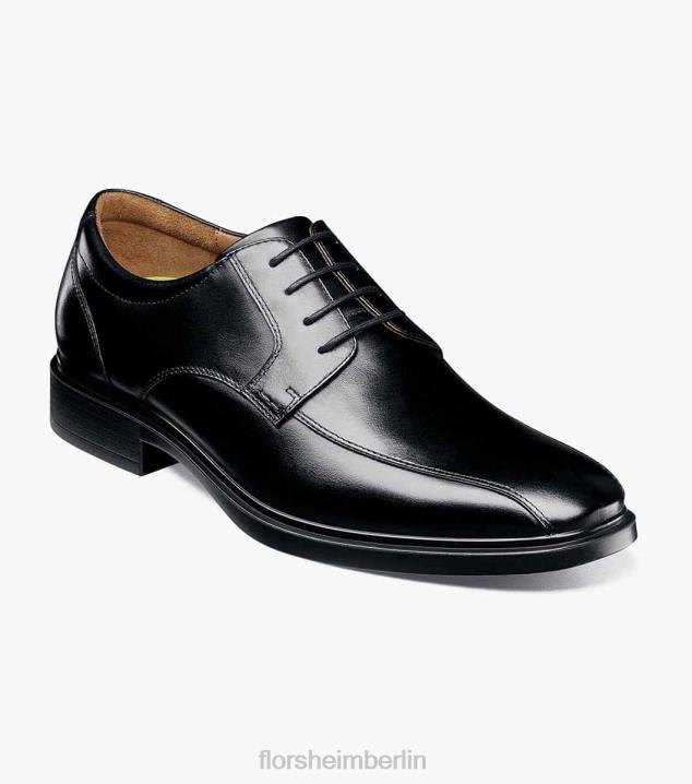 D280208 Schwarz Schuhwerk Männer Florsheim Prognose wasserdichtes Bike Toe Oxford