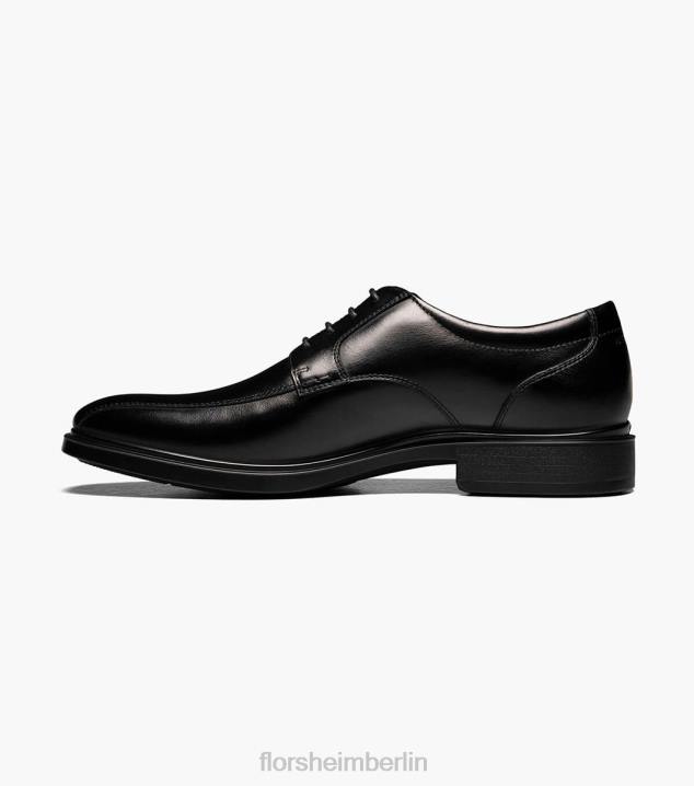 D280208 Schwarz Schuhwerk Männer Florsheim Prognose wasserdichtes Bike Toe Oxford