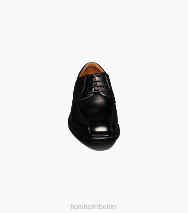 D280208 Schwarz Schuhwerk Männer Florsheim Prognose wasserdichtes Bike Toe Oxford