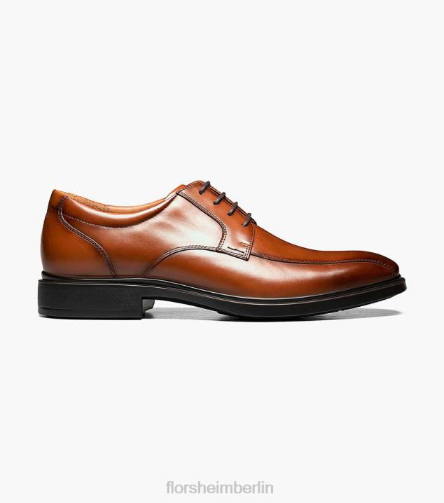 D280209 Cognac Schuhwerk Männer Florsheim Prognose wasserdichtes Bike Toe Oxford