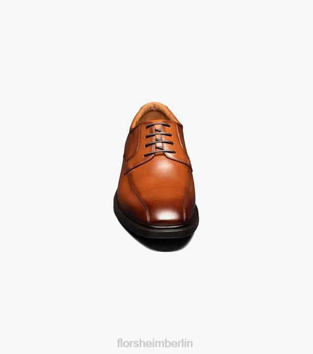 D280209 Cognac Schuhwerk Männer Florsheim Prognose wasserdichtes Bike Toe Oxford