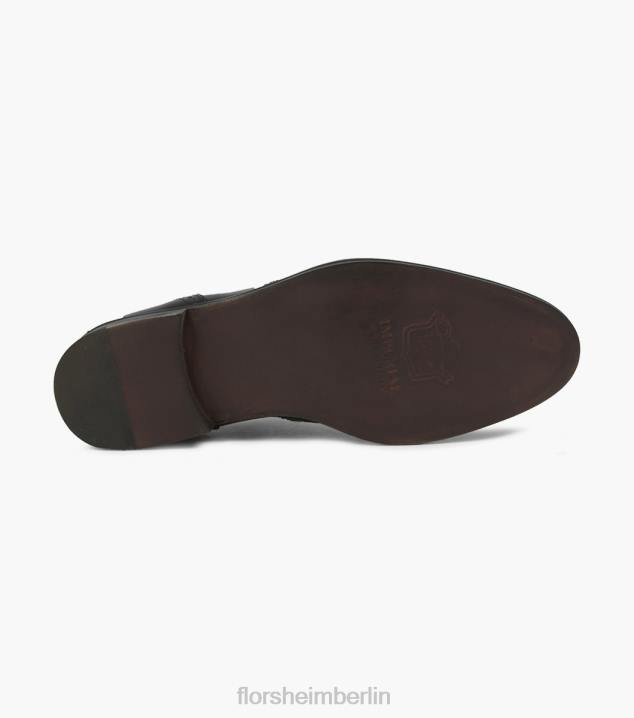 D280215 Schwarz Schuhwerk Männer Florsheim Russell Wingtip Perf Oxford