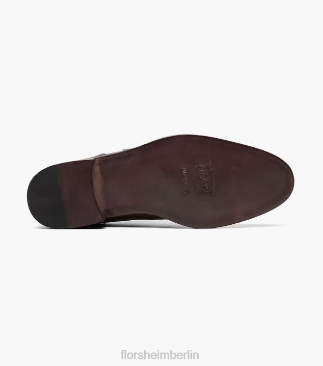 D280216 dunkelbraun Schuhwerk Männer Florsheim Russell Wingtip Perf Oxford