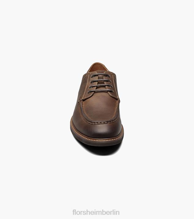 D280218 braunes Ch Schuhwerk Männer Florsheim Lodge Moc Toe Oxford