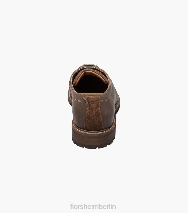 D280218 braunes Ch Schuhwerk Männer Florsheim Lodge Moc Toe Oxford