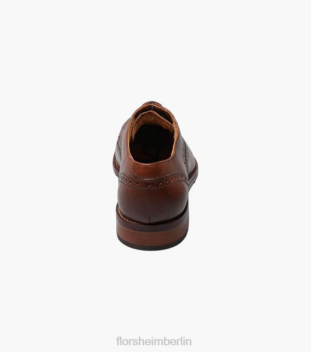 D280250 Cognac Schuhwerk Männer Florsheim Salerno Wingtip Oxford