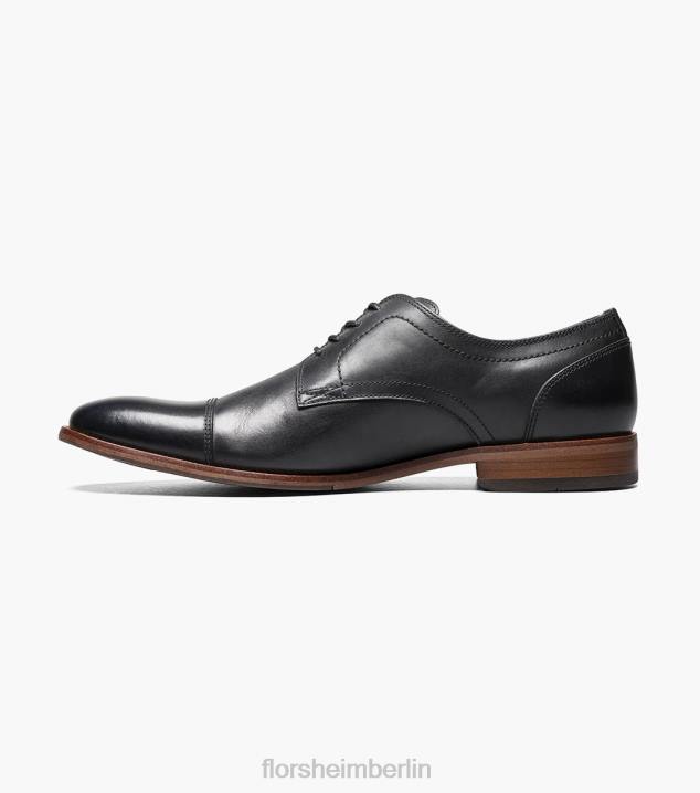 D280252 Schwarz Schuhwerk Männer Florsheim Flex Cap Toe Oxford