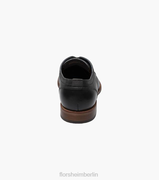 D280252 Schwarz Schuhwerk Männer Florsheim Flex Cap Toe Oxford