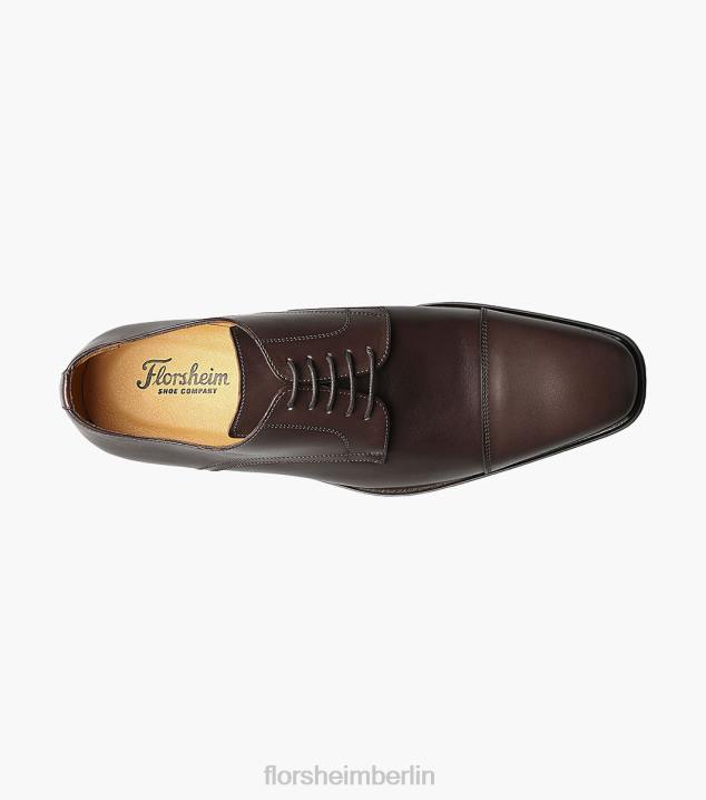 D280262 braun Schuhwerk Männer Florsheim Karavelle Cap Toe Oxford
