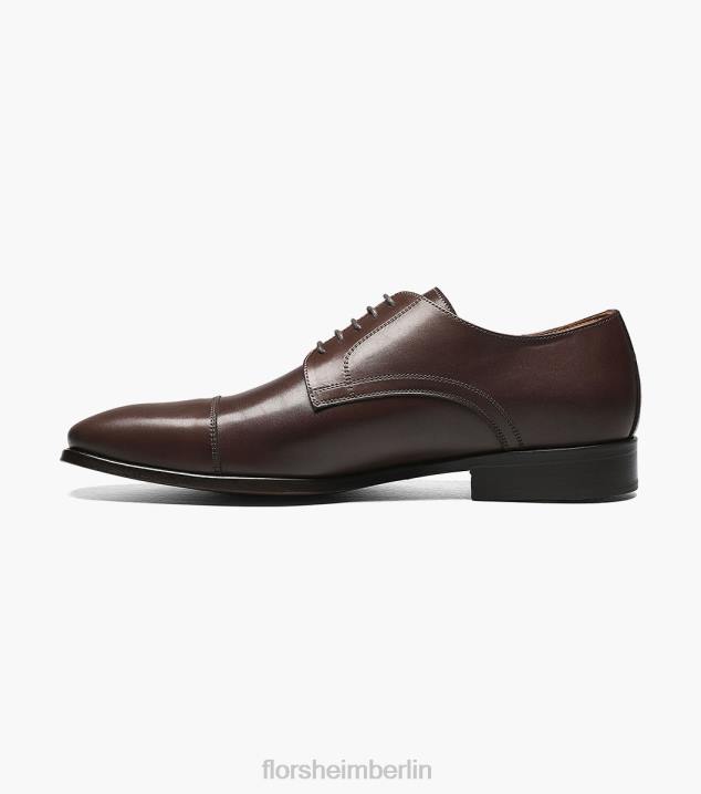 D280262 braun Schuhwerk Männer Florsheim Karavelle Cap Toe Oxford
