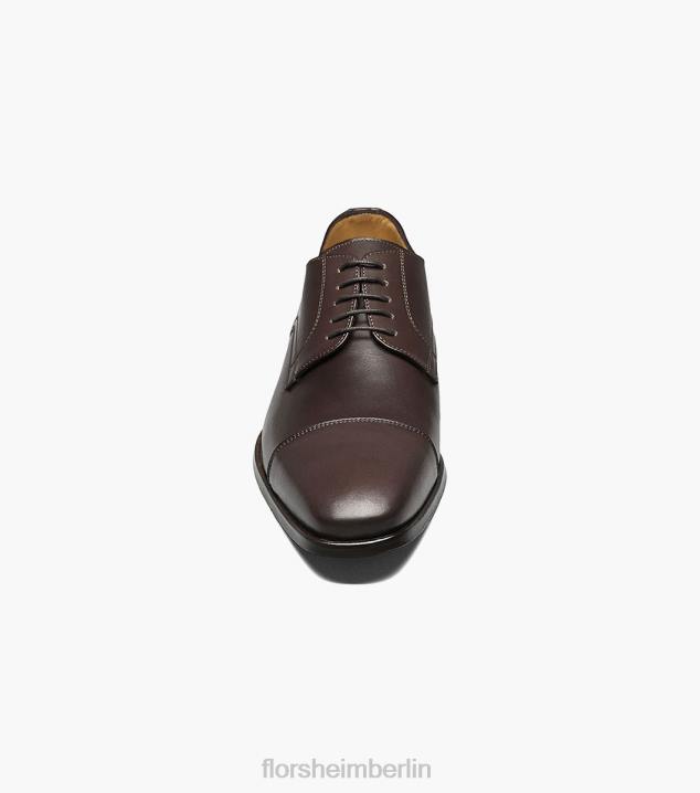 D280262 braun Schuhwerk Männer Florsheim Karavelle Cap Toe Oxford