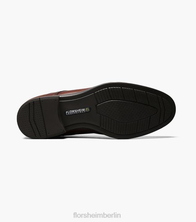 D280286 Cognac Schuhwerk Männer Florsheim Mittelkappen-Zehen-Oxford
