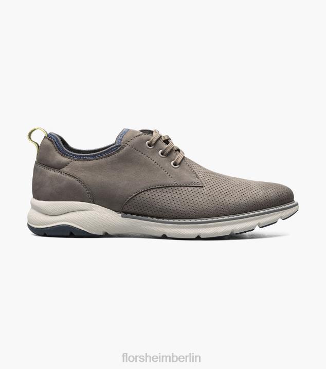 D28033 grau Schuhwerk Männer Florsheim Frenzi Perf Toe Oxford