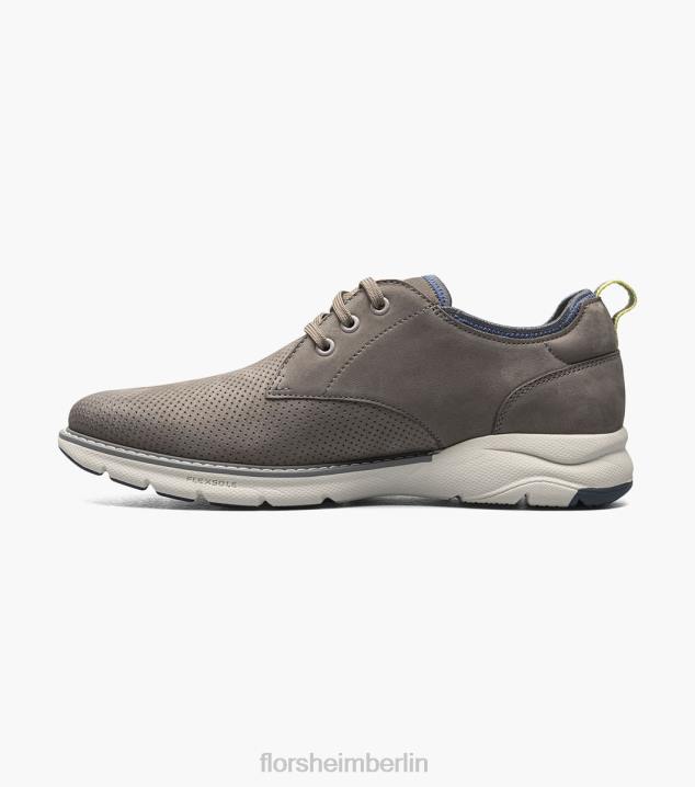 D28033 grau Schuhwerk Männer Florsheim Frenzi Perf Toe Oxford