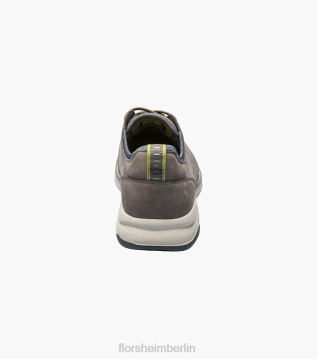D28033 grau Schuhwerk Männer Florsheim Frenzi Perf Toe Oxford