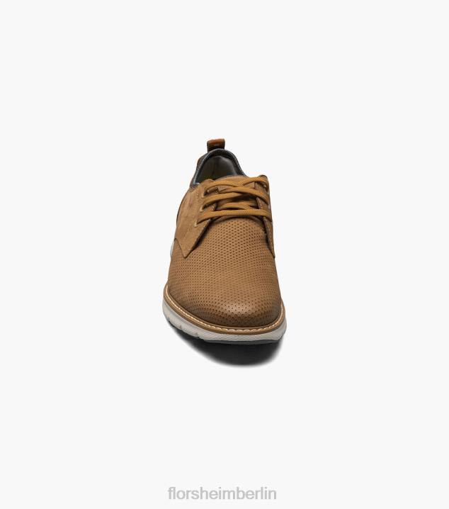 D28034 bräunen Schuhwerk Männer Florsheim Frenzi Perf Toe Oxford