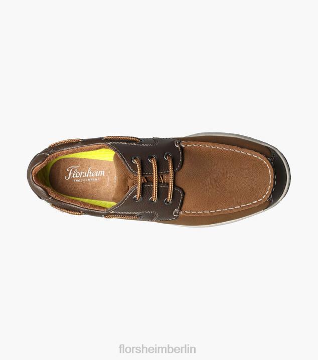 D280353 Stein Schuhwerk Männer Florsheim Great Lakes Moc Toe Oxford