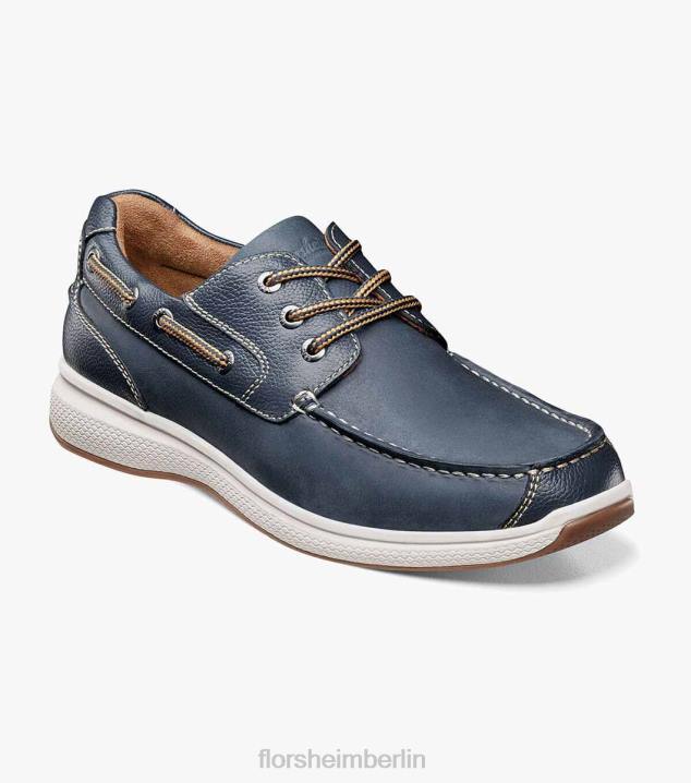 D280354 Indigo Schuhwerk Männer Florsheim Great Lakes Moc Toe Oxford