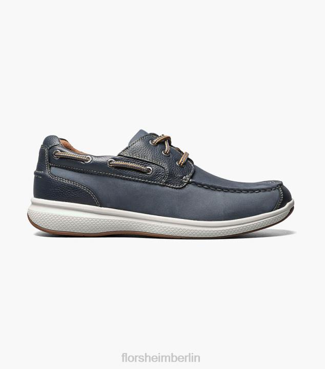 D280354 Indigo Schuhwerk Männer Florsheim Great Lakes Moc Toe Oxford
