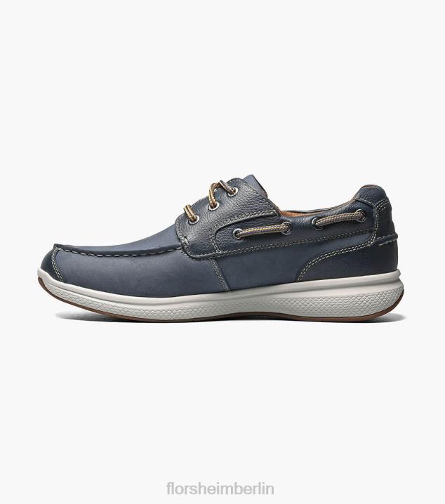 D280354 Indigo Schuhwerk Männer Florsheim Great Lakes Moc Toe Oxford
