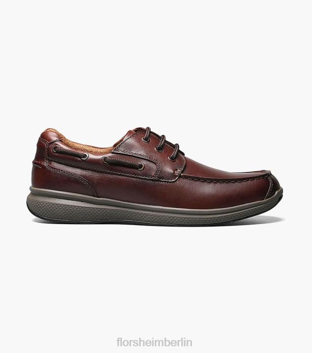D280355 braun Schuhwerk Männer Florsheim Great Lakes Moc Toe Oxford