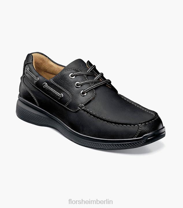 D280356 schwarzes Ch Schuhwerk Männer Florsheim Great Lakes Moc Toe Oxford