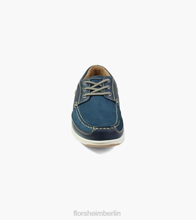 D280365 Marine Schuhwerk Männer Florsheim Lakeside Moc Toe Oxford