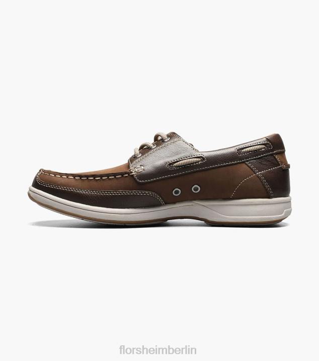 D280366 braun Schuhwerk Männer Florsheim Lakeside Moc Toe Oxford