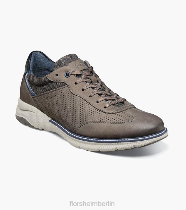 D28036 grau Schuhwerk Männer Florsheim Frenzi T-Toe Oxford