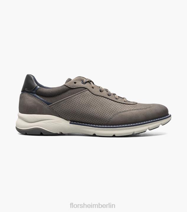 D28036 grau Schuhwerk Männer Florsheim Frenzi T-Toe Oxford